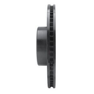 BMW X4 Brake Rotor (1) - Right Front - R1 Concepts - Drilled & Slotted - Black - `16-`18